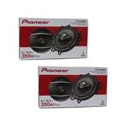 Pioneer (2 Pairs) TS-A1680F 6.5 4-Way A-Series Coaxial Speakers 350W Max 6-1/2
