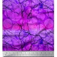 thumbnail image 1 of Soimoi Cotton Voile Fabric Lemon Slice & Texture Printed Craft Fabric by the Yard 56 Inch Wide, 1 of 2