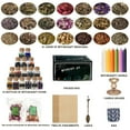 thumbnail image 5 of HXXF Witchcraft Supplies Kit for Witch Spells – 85 PCS Beginner Witch Starter Kit Crystals Jars Dried Herbs and Colored Candles for Witches Pagan Altar Decor - Wiccan Supplies and Tools, 5 of 6