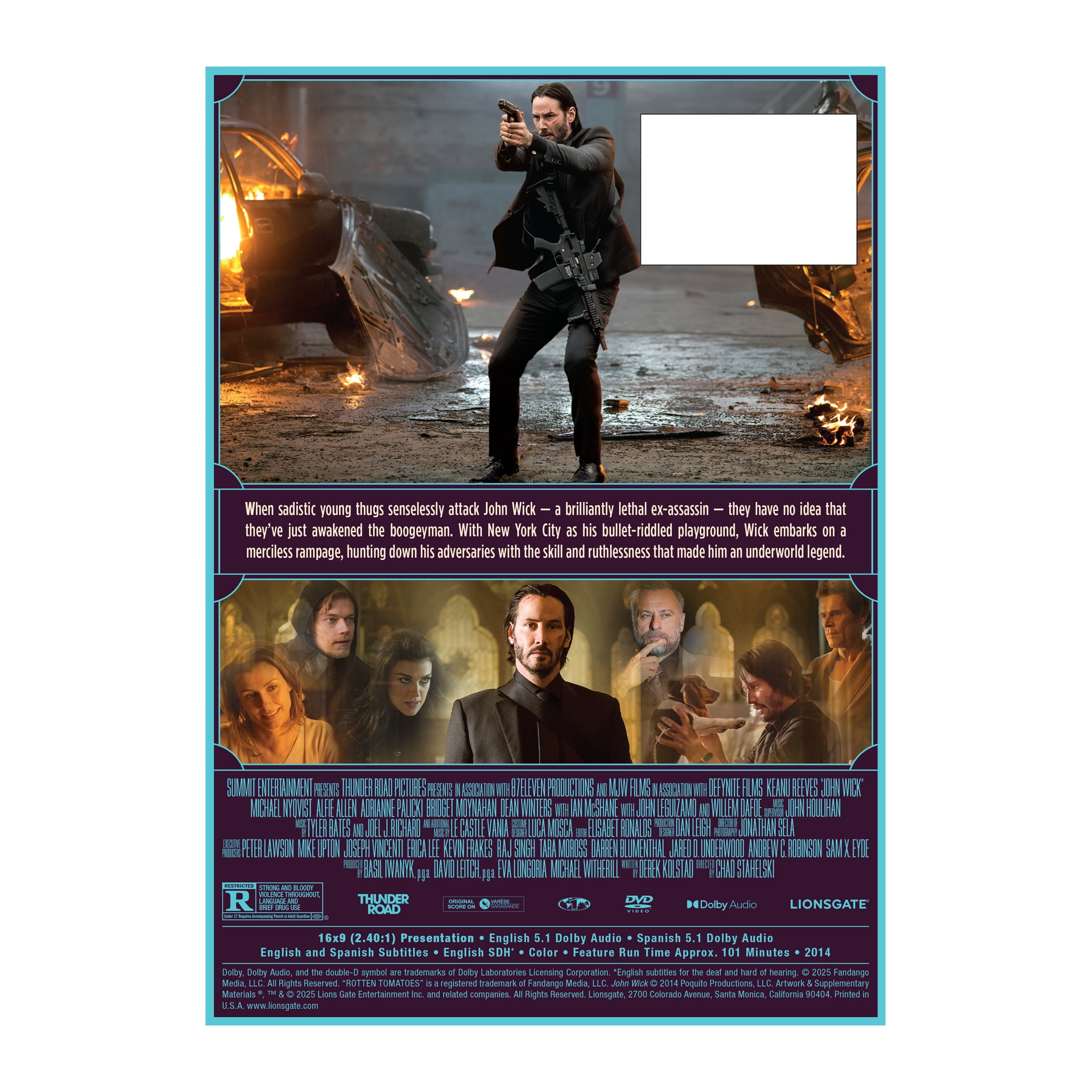John Wick (DVD) Lionsgate, Action