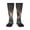 3 Black, variant on Xecao Wide Eyed Cartoon Cats Print Compression Socks for Both Men And Women for Running, Travel, Flight, Nurse