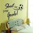 thumbnail image 4 of Wosthever Home Office PVC extraíble fútbol inglés carta pared pegatina Pub Bar dormitorio autoadhesivo calcomanía decoración papel tapiz Decoración del hogar Wosthever HA074975-00B, 4 of 6