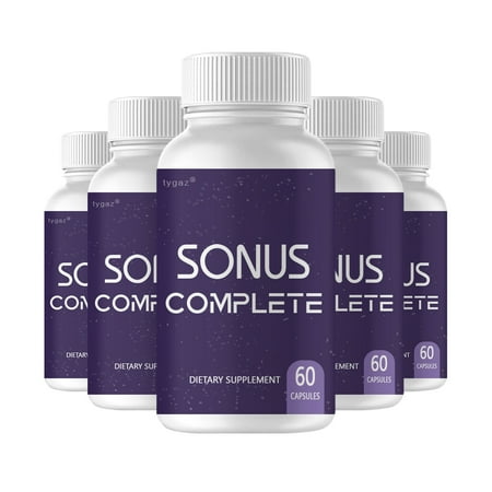 (5 Pack) Sonus Complete - Sonus Complete Tinnitus Support Supplement