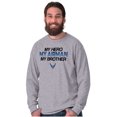thumbnail image 5 of US Air Force Hero Airman Brother Long Sleeve TShirt Men Women Brisco Brands X, 5 of 6