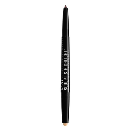 NYX Professional Makeup Sculpt & Highlight Brow Contour, Espresso Light Beige