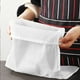 thumbnail image 5 of Kearding Bolsa coladora de nailon blanca duradera y eficaz para cualquier tarea de colada Bolsa coladora de malla fina Cocina y Comedor blanco Malla 12020*30cm, 5 of 6
