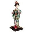 thumbnail image 1 of Muñeca kimono de geisha japonesa asiática, artesanía tradicional, figuras coleccionables únicas para hogar, armario, estante, decoración de sala de Estilo C, 1 of 8