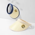 thumbnail image 4 of Visor Cap Sun Protection Adjustable Unisex Outdoor Visor Hat Sun Visor Sport Cap, 4 of 10