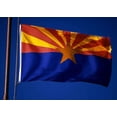 thumbnail image 2 of Allied Flag Arizona Flag Pole Kit -  3 x 5 Outdoor Nylon Flag, 5 Foot Flag Pole & Bracket, 2 of 2