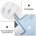 thumbnail image 3 of Shisuyan Desktop Cable Organizer White Wire Management For Cables Office Use 10Pcs 1.1In, 3 of 8