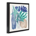 thumbnail image 3 of Stupell Industries Coastal Layered Coastal Shells Black Floating Frame Canvas Art, 25 x 25, by Veronique Charron, 3 of 8