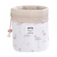 thumbnail image 1 of Monfince Oxford Cloth Travel Storage Bag Floral Cylinder Drawstring Makeup Bag, 1 of 9