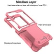 thumbnail image 2 of CoverON For Samsung Galaxy Z Flip 5 / Galaxy Z Flip5 Phone Case, Military Grade Heavy Duty Rugged Cover Grip, Pink, 2 of 9
