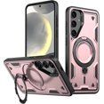 thumbnail image 1 of Funda Magnética para Samsung Galaxy S25 Plus Funda con soporte [Compatible con MagSafe] Protección Militar contra Caídas Funda Duradera de TPU para teléfono PC a prueba de golpes, 1 of 6