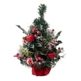 thumbnail image 2 of Abbraccia Artificial Christmas Tree Ornaments Xmas Gifts for Centerpiece Party and green 40cm, 2 of 8