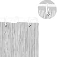 thumbnail image 5 of Coolnut White Wood Texture Shower Curtain Bathroom Decor Watercolor Shower Curtain Sets Fabric Cloth Bathroom Curtains with Hooks 60x72 Inch, 5 of 6