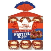 Kings Hawaiian Original Sweet Pretzel Slider Bun, 11 Ounce -- 8 per case