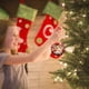 thumbnail image 4 of Adorno Navideño Plano para Árbol de Navidad | Colgante para Casa y Coche | Decoración Navideña Multiusos para Árbol, Chimenea, Puerta, Sala de Estar, Regalo para Recién Nacidos y Bodas, 4 of 5