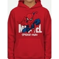 thumbnail image 4 of Spider-Man Kids Graphic Fleece Hoodie, Ready To Fight, Sizes 4-18, 4 of 5