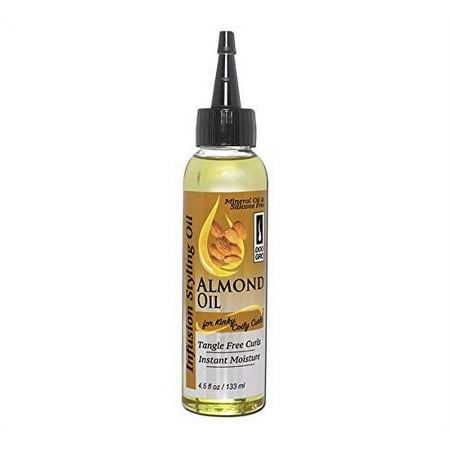 Doo Gro Infusion Styling Oil Almond Oil For Kinky Coily Curls 4.5Oz