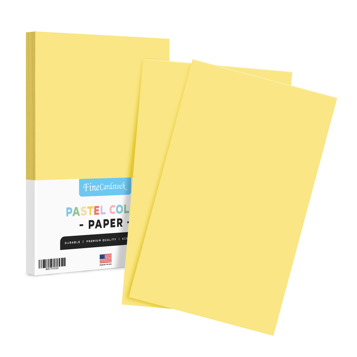 8.5 x 14” Buff Pastel Color Paper Great for Cards and Stationery