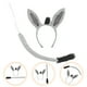 thumbnail image 4 of KAKOWELY 1 juego de accesorios para disfraces de burro, accesorios de cosplay de animales, diadema con orejas y decoración de cola., 4 of 5