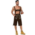 thumbnail image 2 of Huanglei Men's Costume Serving As Festival Outfit With Traditional Design For Outdoor Celebrations And Events With Decorative Patterns, 2 of 5