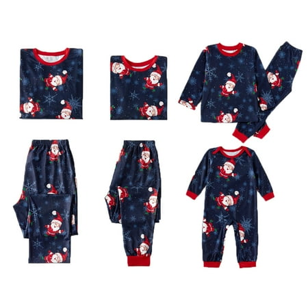 

Family Matching Christmas Pajamas Christmas Men Women Kid Baby Sleepwear Parent-child Clothes