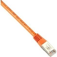 thumbnail image 2 of Black Box Backbone Cable - Patch cable - RJ-45 (M) to RJ-45 (M) - 25 ft - FTP - CAT 5e - molded, solid - orange, 2 of 2
