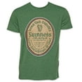 thumbnail image 1 of Guinness Beer Gaelic Label Heather T-Shirt - Green-3XLarge, 1 of 2