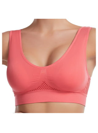 Sports Bras for Women Workout Bras for Women Woman's Comfortable Lace  Breathable Bra Underwear No Rims Strapless Bra for Big Busted Women High  Impact