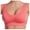 Watermelon Red, variant on Brilliant Bras for Women Plus Size Women's Vest Yoga Comfortable Wireless Underwear Sports Bras