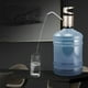 thumbnail image 4 of Dispensador automático de bomba de botellas de agua USB recargable | Plástico portátil de 250g, oro/plata | Doble bombeo Flujo Rápido para Beber | Cabe botellas de 5 galones | Acampada, al aire, 4 of 6