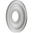 thumbnail image 4 of Ekena Millwork 13"OD x 3 1/2"ID x 3/4"P Cole Thermoformed PVC Ceiling Medallion (Fits Canopies up to 4 1/4"), Universal Aged Metallic Weathered Steel, 4 of 10