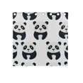 thumbnail image 5 of Pandas Curtain Black Out Thermal Insulation Curtains Aesthetic 54 Inch Length for Bedroom Living Room 2 panels set, 5 of 5