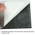 thumbnail image 4 of Self Adhesive Wall Square Bulletin Felt Board Tile with Push Pin, Black 4 Pack, 4 of 5