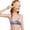 Grey, variant on Wireless Padded Sports Bra for Girls Comfortable Lightweight Cropped Training Vest Supportive Underwear Black One Size