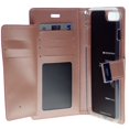 thumbnail image 2 of TopSave Goospery RICH MAX(6) Card Holder Leather Folio Wallet Flip Case For Iphone 7,8,SE(20), Rose Gold, 2 of 2