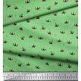 thumbnail image 3 of Soimoi Satin Silk Fabric Triangle,Tree & Tent Tribal Fabric Prints by Yard 42 Inch Wide, 3 of 3