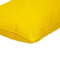 thumbnail image 4 of 12" X 18" Yellow Cotton Lumbar Throw Pillow, 4 of 6