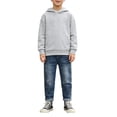 thumbnail image 4 of Pants for Boys Kids Classic Stretch Straight Leg Denim Jeans Adjustable Waist School Boys Blue L, 4 of 8