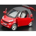 thumbnail image 3 of 1:32 Model Car Metal Diecast Toy Vehicle Kids Sound Light Gift For Smart ForTwo Accessories, 3 of 8