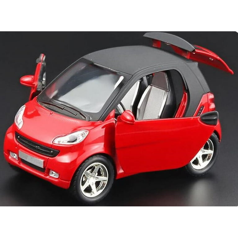 1:24 Smart ForTwo Die Cast Modellauto Auto Spielzeugauto fur Kinder Jungen  Rot | eBay