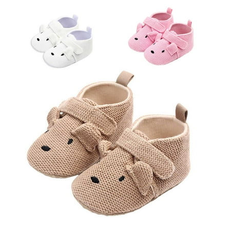 

NIBOLOG Autumn Baby Boys Girls Toddler Shoes Soft Sole Non-slip Puppy Shape Slippers