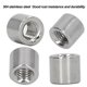 thumbnail image 2 of High quality M6*1.0-10-L9mm internal thread cylindrical connection nut kit 50pcs, 2 of 5