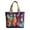 A001- Clear, variant on Large Tote Bags | Quilted Printed Gift Bag for Women | Reusable Tote Bag for Daily Errands and Gifting, 15X14X4 in
