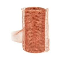 Fzaqwen Copper Wire Mesh Easily Cut Portable Sturdy Copper Mesh Screen Woven Mesh Screen