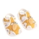thumbnail image 2 of Puntoco Sandalias De Verano Para Bebés,Verano 0-1 Año Nuevos Zapatos Para Niños Pequeños Sandalias Antideslizantes Lindas Para Bebés Sandalias Con Fondo De Tela Amarillo Rábano 14, 2 of 3