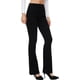 thumbnail image 2 of Jeans acampanados para mujer Jeans acampanados de talle alto con pantalones de mezclilla rasgados clásicos de pierna anchaBlack8, 2 of 5