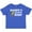 Royal Blue, variant on Inktastic Daddy's Fishing Buddy with White Text Boys Baby T-Shirt